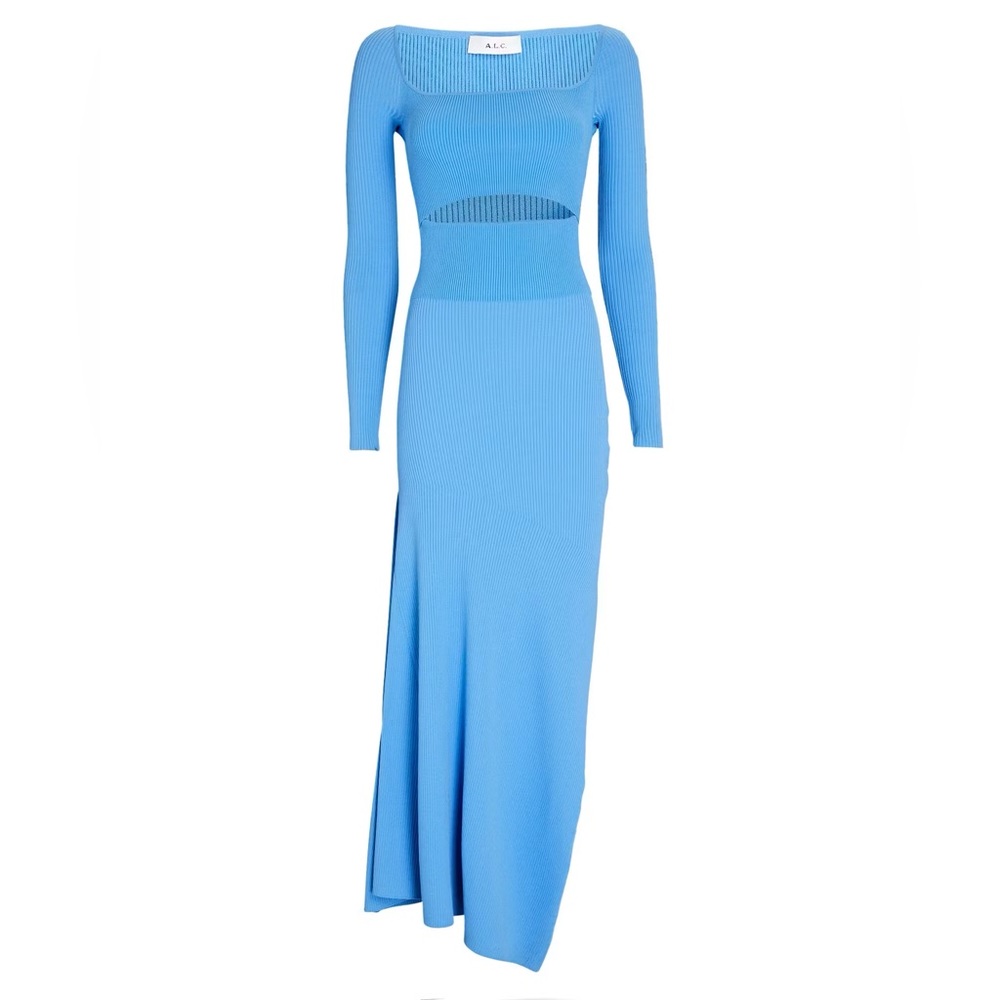 ALC Blue Long Sleeve Bodycon Dress